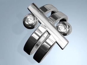 arkadaşlık yüzüğü yüzük dostluk 3d print model - Mito3D