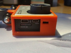 gopro hero 3 shell camera 3d print model - Mito3D