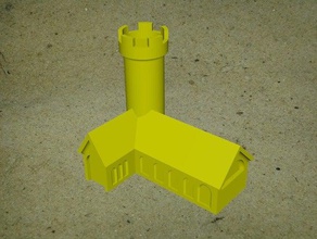castle beach toy & game accessories build math challenge 3d print model - Mito3D
