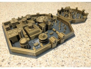 winterfell las estructuras de edificios gameofthrones modelo poniente 3d print model - Mito3D