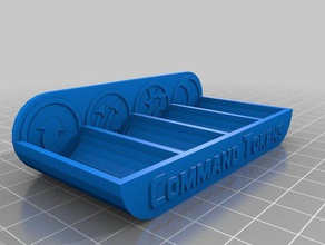 star wars armada command token tray toy & game accessories starwars 3d print model - Mito3D