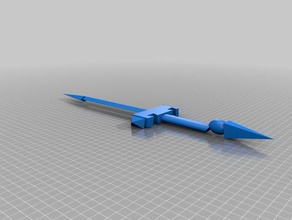 kılıç doom 3d baskı 3d print model - Mito3D