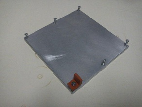 heated build platform 6mm al other aluminium aluminum replacement upgrade hbp 3d print model - Mito3D