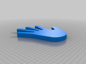 hand 3d-drucken 3d print model - Mito3D