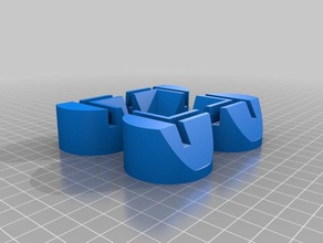 flashforge creador piernas Impresora 3d accesorios 3d print model - Mito3D