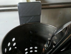 attrezzatura bagnata direttamente goccia nel lavandino cucina & sala da pranzo di scarico a grundtal ikea il monte ordning sospendere utensili muro 3d print model - Mito3D