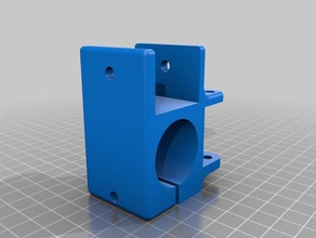 30 mm pied de table coin bloc latte renforcement passe-temps la jambe 3d print model - Mito3D