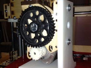 wades extruder vertical stand bowden mod 3d printer extruders pneufit printrbot 3d print model - Mito3D
