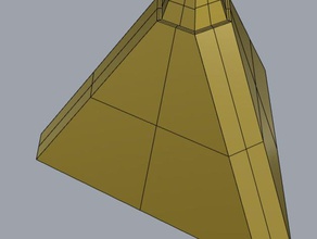 sand volcano castle tetrahedral modular math buildacastle geometry 3d print model - Mito3D