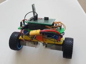 auto-bilanciamento del robot struttura la robotica arduino equilibrio 3d print model - Mito3D