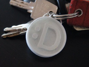 portachiavi d accessori duesseld duesseldorf chiave i schls 3d print model - Mito3D