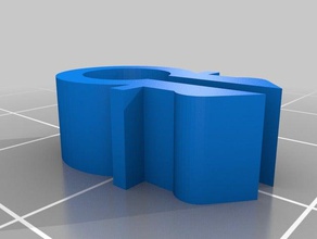 kossel cable holder 2020 openbeam profile 3d printer accessories 3d print model - Mito3D