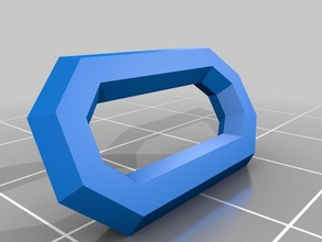 chain one link customized 3d print model - Mito3D
