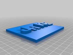 jake işareti 3d print model - Mito3D