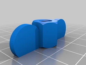 cymbal nut v2 Teile kundengebundene 3d print model - Mito3D