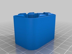 vape bullet holder v3 containers customized 3d print model - Mito3D