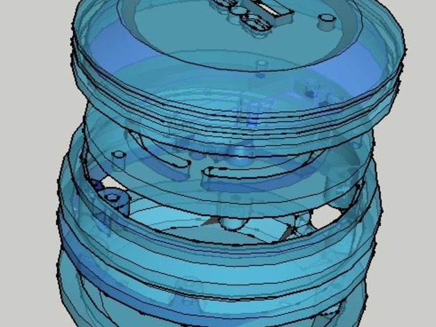 jx23 pan &tilt robotics 3D print model - Mito3D