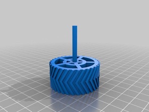 openscad helical gears 2 customized 3d print model - Mito3D