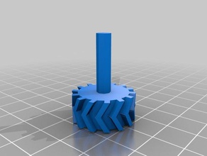 helical gears 20 15 1 customized 3d print model - Mito3D