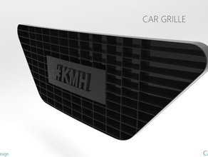 car grille 3d printing 3d print model - Mito3D