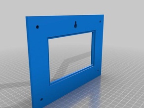 3 x 5 marco de imagen decoración 3d print model - Mito3D