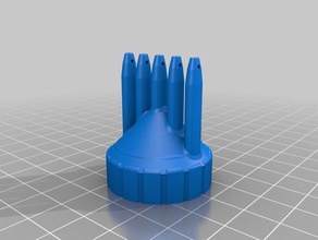 Haare färben-Anwendung-Flasche cap Bad Flasche Farbstoff Haar tool 3d print model - Mito3D