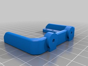 flex3drive mount bracket prusa i3 hesphestos 3d printer parts hephestos 3d print model - Mito3D