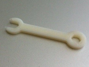 parametric wrench other arcol useful customizer openscad tool 3d print model - Mito3D