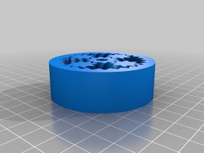il mio personalizzati a spina di pesce ingranaggio planetario del cuscinetto ingegneria su misura 3d print model - Mito3D