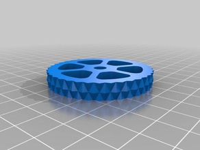 verstellbares Bett kossel mini 3d-Drucker Teile solidworks 3d print model - Mito3D