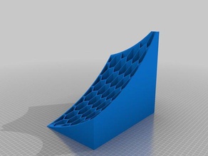 large hexagonal demonstration print e3d bigbox 3d printing tests big hexagon 3d print model - Mito3D