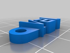 val organización personalizado 3d print model - Mito3D