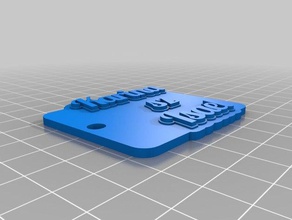 karina sz isael organização personalizado 3d print model - Mito3D