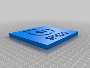 sphero duvara asılı 3d baskı 3d print model - Mito3D