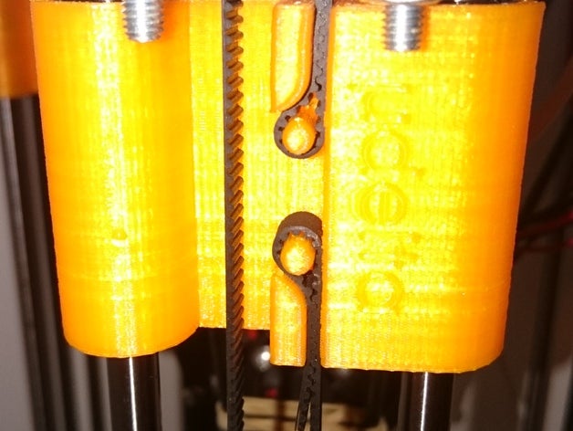 delta rigid slider 3d printer parts micro udelta 3D print model - Mito3D