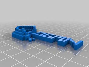 o meu crachá 3d impressão 3d print model - Mito3D