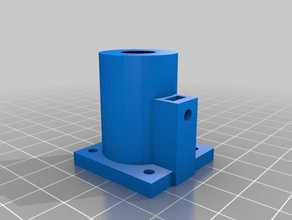 motor-housing 17x30mm 3d printing motor holder mount 3d print model - Mito3D