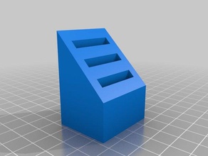 3 - sd card holder customized 3d print model - Mito3D