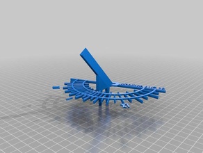 my customized sand sundial 3d printing 3d print model - Mito3D