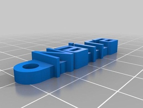 naira organização personalizado 3d print model - Mito3D