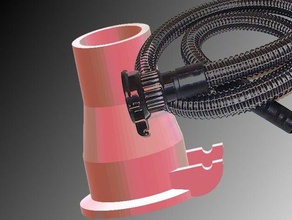 kirby vacuum cleaner hose attachment replacement parts 3d print model - Mito3D