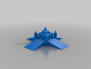 ziggurat spires math buildacastle castle sand 3d print model - Mito3D