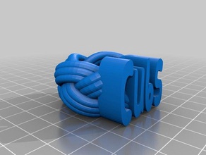 cubs- scout woggle 3d printing 3d print model - Mito3D