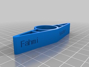 özelleştirilmiş bookring benim 3d print model - Mito3D