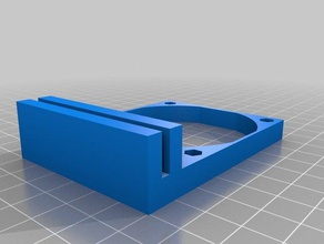 60mm fan holder p3steel frame 3d printer accessories mount 3d print model - Mito3D