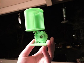 mini vertical wind turbine catchthewind engineering gear high school middle steam stem tvy 3d print model - Mito3D