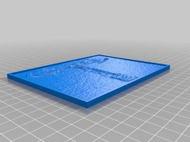 my customized lithopane ragna 2d art 3D print model - Mito3D