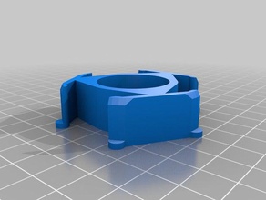 customized spool insert 1 inch tube 52 mm 3d printer parts 3d print model - Mito3D