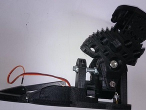 inmoov foot - ankle parts robotics 3d print model - Mito3D