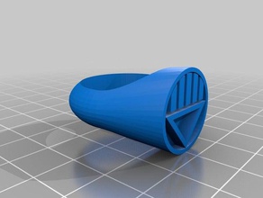 my customized power ring costume 3d print model - Mito3D